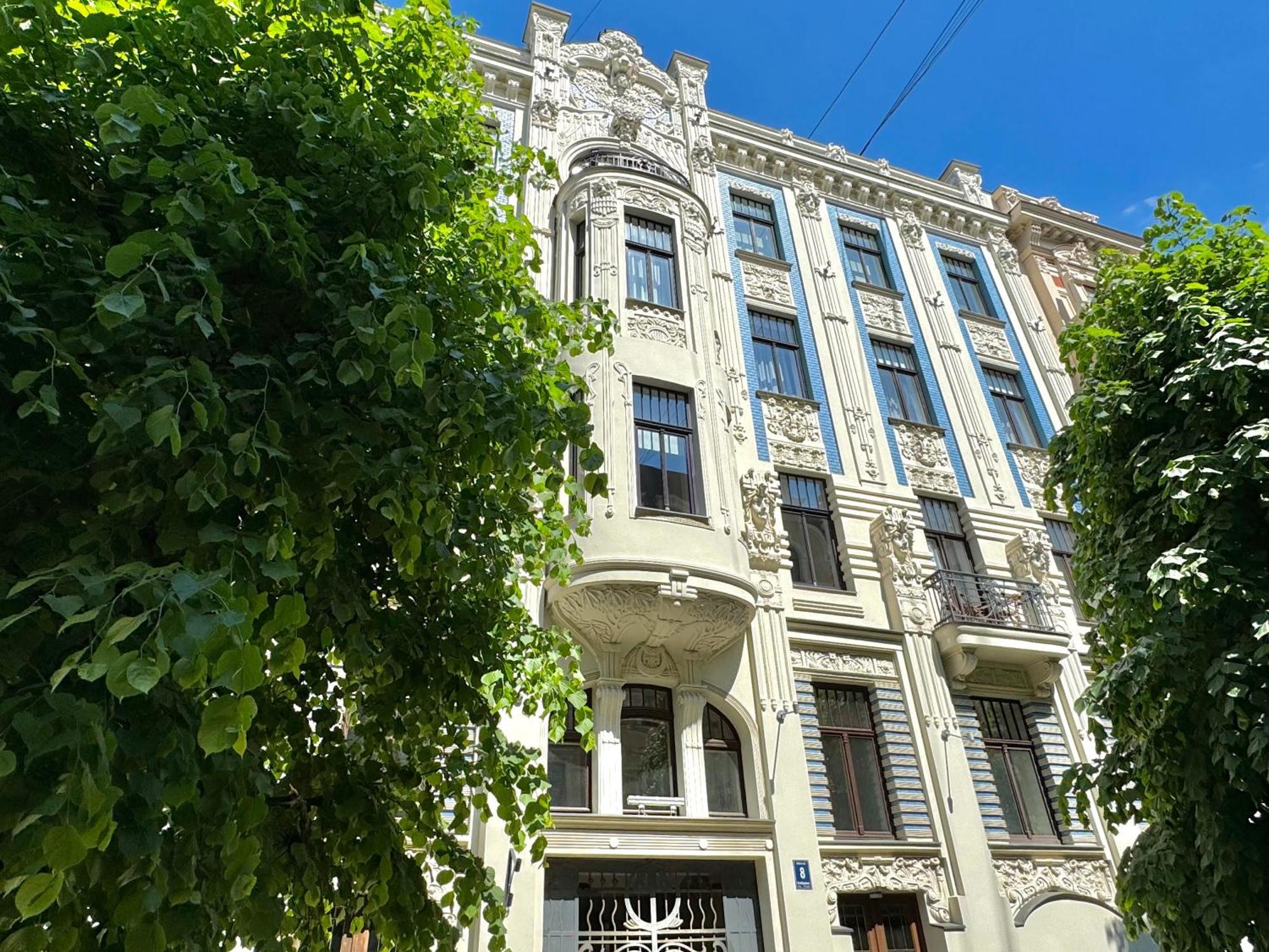 Stay In Art Nouveau District Riga Exteriör bild